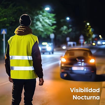 Chaleco Reflectante de Alta Visibilidad – Fluorescente Verde